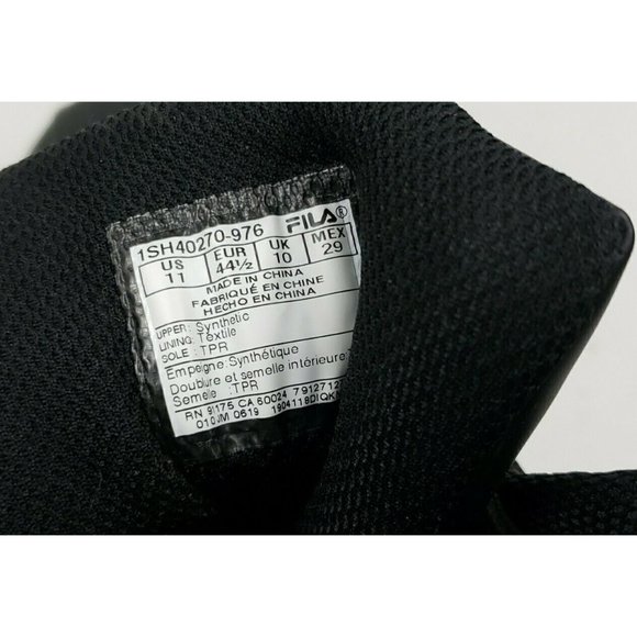 Fila Weathertech Extreme Boots Waterproof Black Gu main image 6